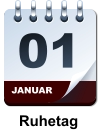 JANUAR 01    Ruhetag
