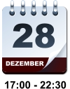 DEZEMBER 28 17:00 - 22:30