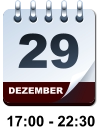 DEZEMBER 29 17:00 - 22:30